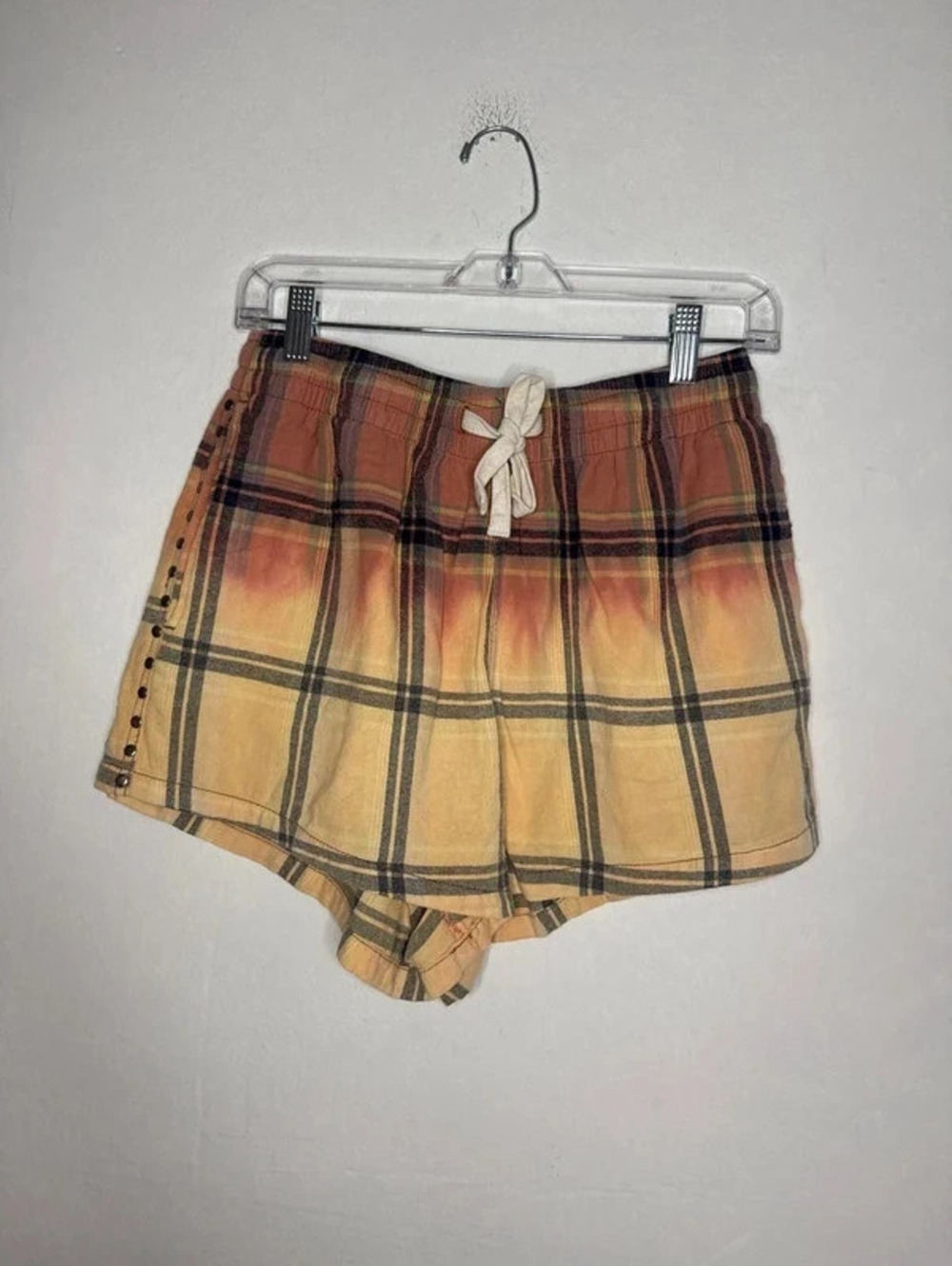 Free People x Oneteaspoon Flannel Shorts NWT